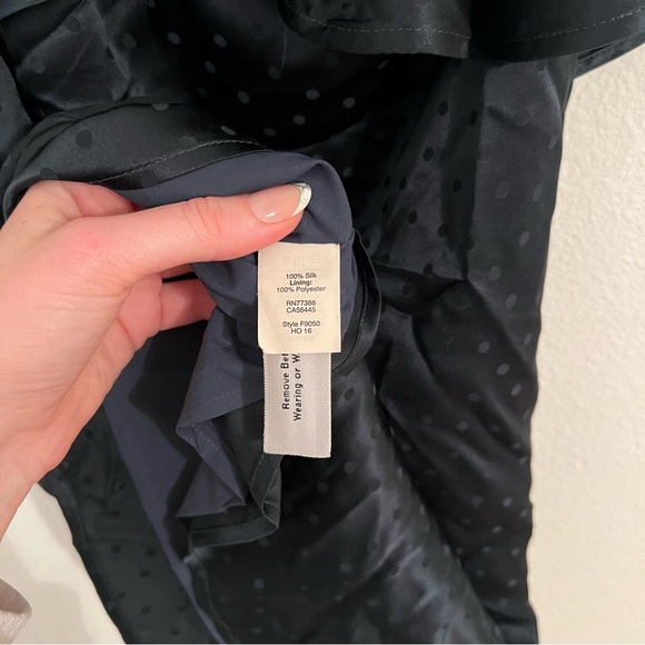 Madewell Dress Silk Dancefloor One-Shoulder Dress- 100% Silk - Picture 2 of 7